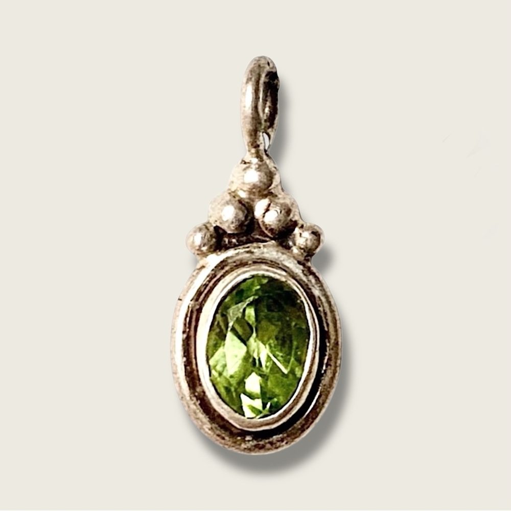 925 Sterling Silver Pendant Oval